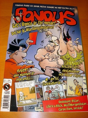 PONDUS (svensk) NY OLÄST Nr 4 2008