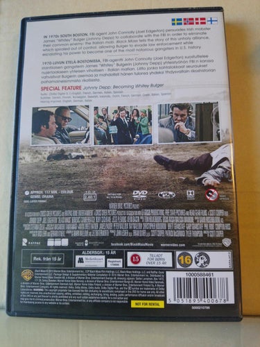 Black mass, Dvd