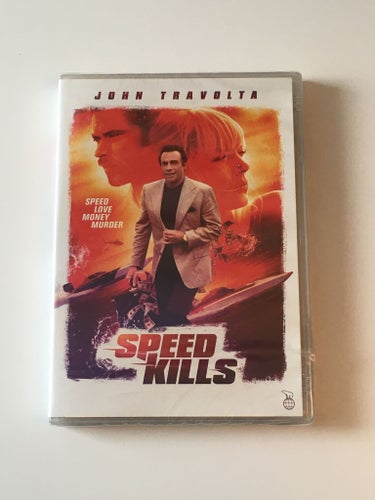 Speed kills (2018, John Travolta). Inplastad DVD