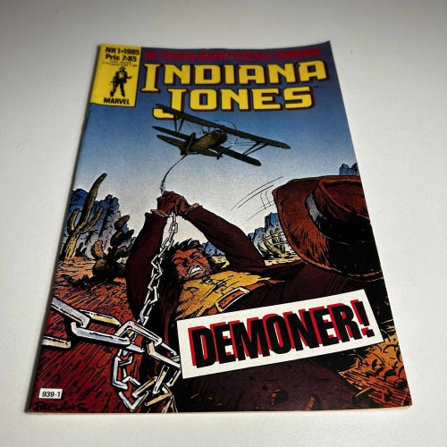 Indiana Jones nr 1 1985, toppex! VF