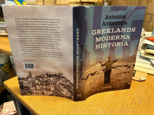 Greklands moderna historia av Antonios Antoniadis, bok, very fine plus