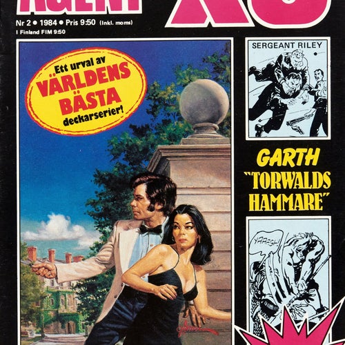 Agent X9 Serietidning 1984 nr 2 (Oläst arkivex)