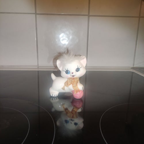 Söt Kattunge Prydnad/1950