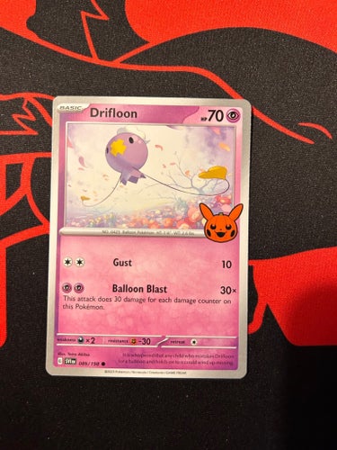 Drifloon Trick and Trade 2023 pokemonkort