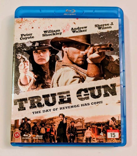 TRUE GUN - Western - Spegelblank Bluray - billig frakt 12 kr !!!