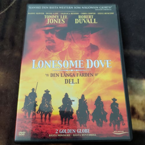 Lonesome Dove - Den långa färden Del 1 (DVD), Kult, OOP, Svensk text, Nostalgi