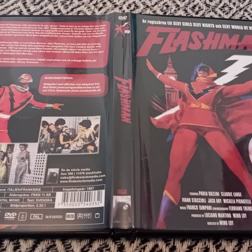 Flashman DVD