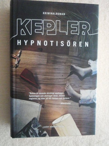 Lars Kepler - Hypnotisören - Kriminalroman - Mycket fint skick
