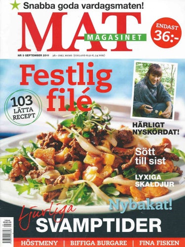MAT MAGASINET NR 9 2011 - FESTLIG FILÉ