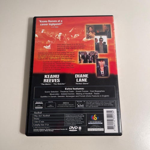 DVD - Hardball. Keanu Reeves