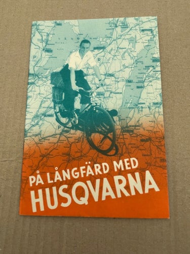 Karta över Sverige från HUSQVARNA