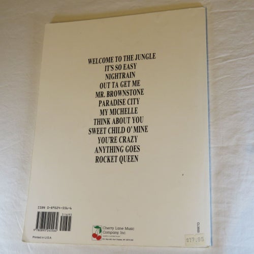 Guns N' Roses Appetite for Destruction - Drum Edition - Trummor
