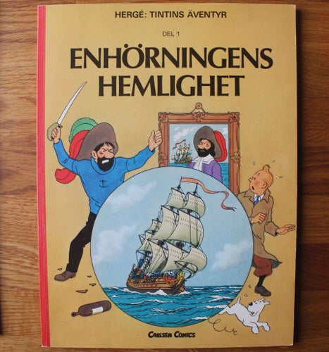 Tintin Enhörningens hemlighet 1995