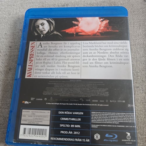 Den Röda Vargen - Blu-ray