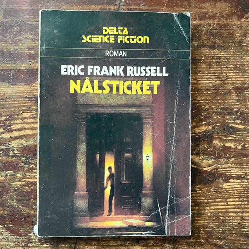 Nålsticket Roman Eric Frank Russell Vintage Delta Science Fiction Bok
