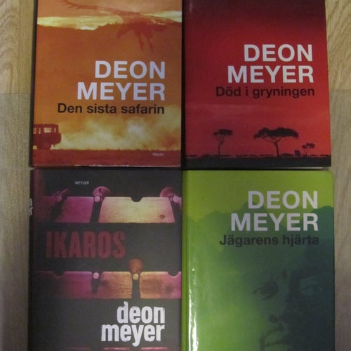 Deon Meyer - 4 böcker .