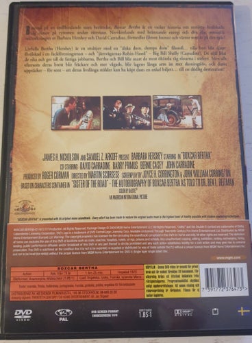 Boxcar Bertha (1972) - Barbara Hershey - DVD