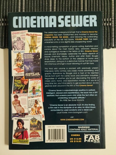 Cinema Sewer Volume Three av Robin Bougie, 2010