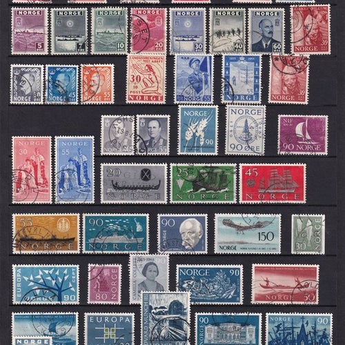 Mycket fint parti bättre Norge stämplaT (3 bilder)