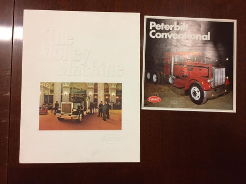 Försäljningsbroschyr Peterbilt