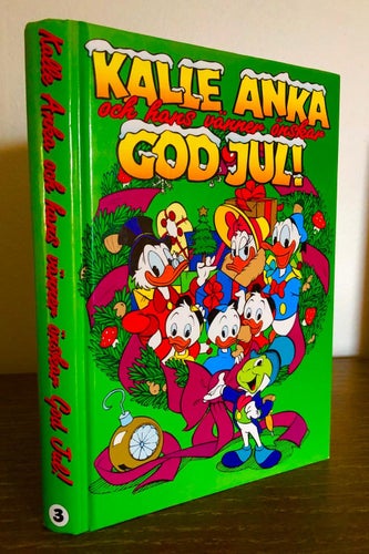 Kalle Anka och hans Vänner Önskar God Jul Bok nr 3 1997 Julalbum Julbok