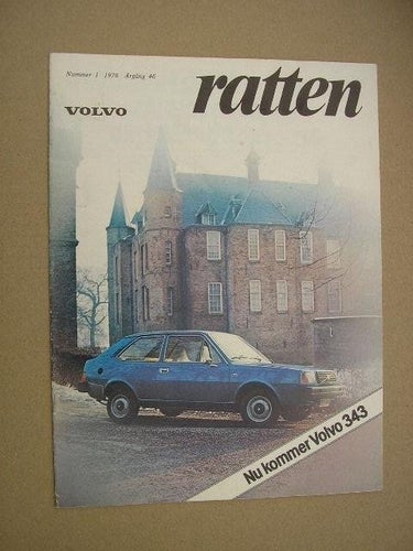VOLVO Tidning Ratten 1976 Nr. 1