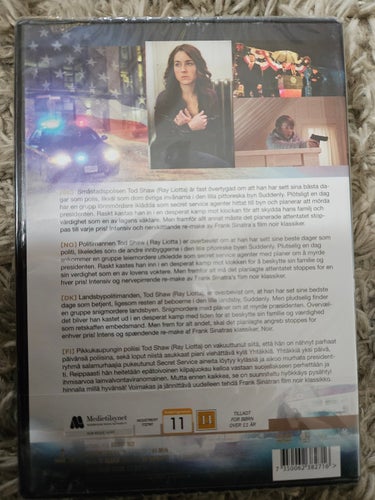 CODE BLACK PRESIDENT DOWN.RAY LIOTTA...DVD (SV text) INPLASTAD