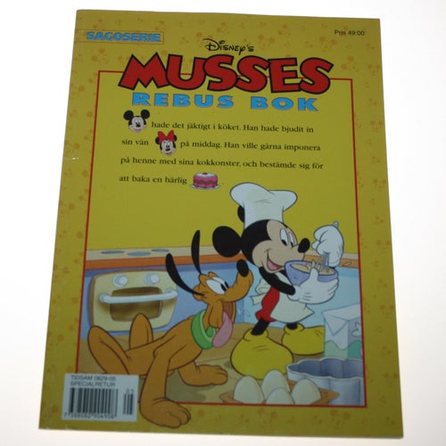 Disney's Musses rebus bok
