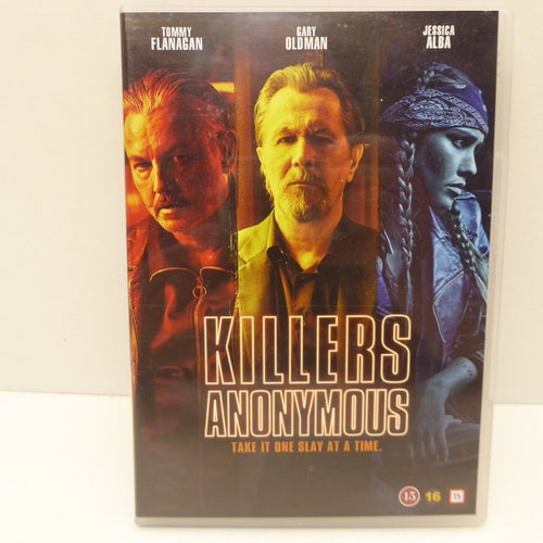 Killer Anonymous - Tommy Flanagan - Region 2, DVD-film, Svensk text, Fint skick