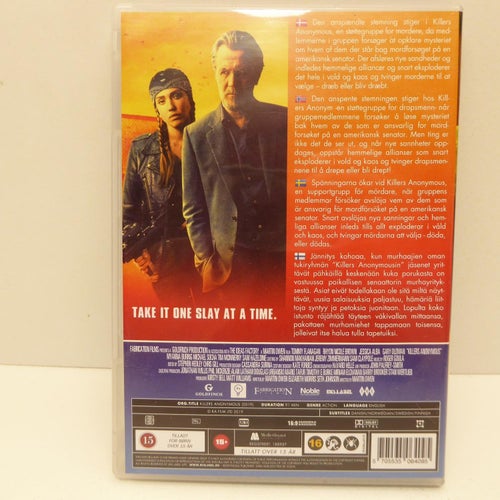 Killer Anonymous - Tommy Flanagan - Region 2, DVD-film, Svensk text, Fint skick