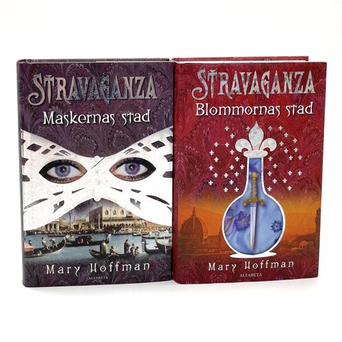 Stravaganza del 1 & 3 av Mary Hoffman (Maskernas stad mm)