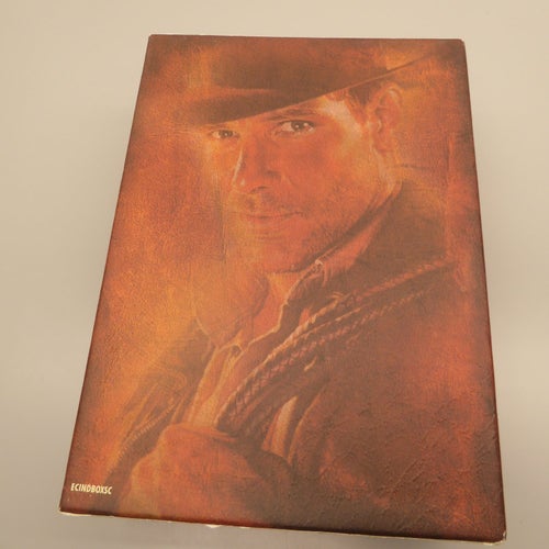 Indian Jones x3 - Region 2, DVD-box, Svensk text, Fint skick