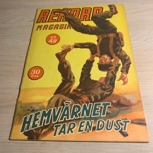 Tidningen Rekord Rekordmagasinet 1944 nr 42 - (baksidan saknas)