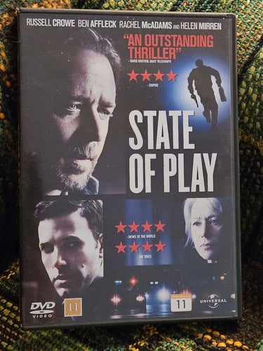 STATE OF PLAY - DVD ,SV TEXT