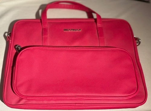 Gearmax, datorväska, laptopväska, 13 tum, cerise, OANVÄND!