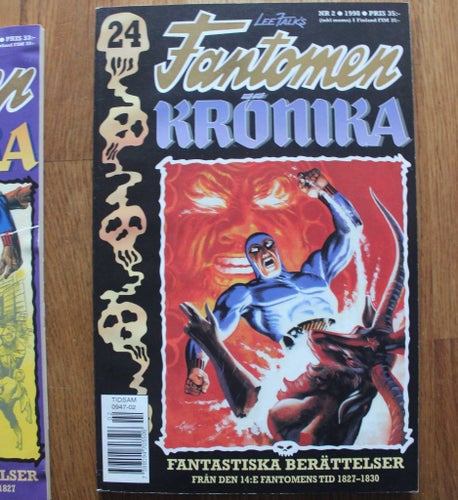 FANTOMEN KRÖNIKA 1998 NR 24