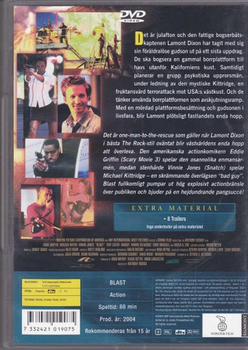 DVD / Blast / Eddie Griffin, Vinnie Jones, Breckin Meyer / Nära nyskick