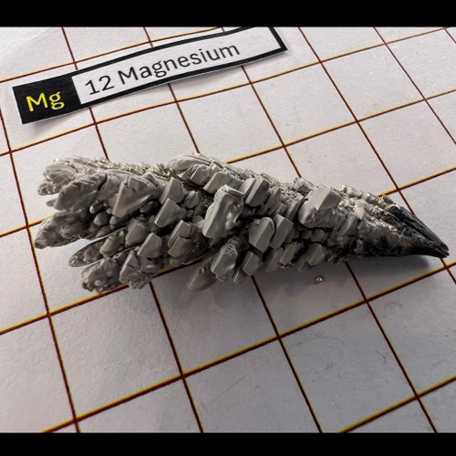 Magnesium 99.999% Grundämne Element Mg 12 Periodiska Systemet