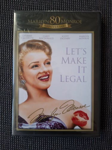 Let's Make It Legal DVD (inplastad) Marilyn Monroe Zachary Scott Carey MacDonald