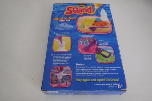 Oanvänd Refill set till Sand ´n sea Crazart sqand