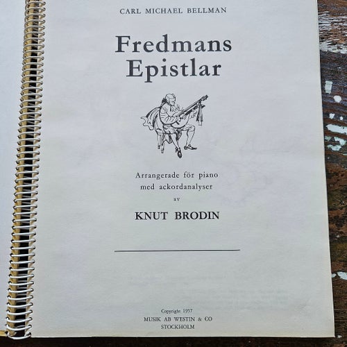 Carl Michael Bellman Fredmans epistlar 1957