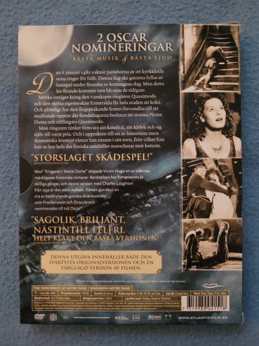 Ringaren i Notre Dame (DVD)