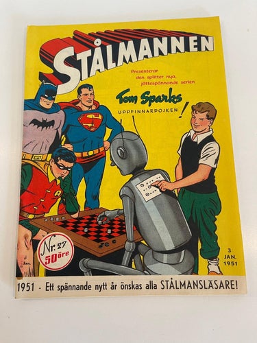 * Stålmannen  , Nr 27    - 1951 *