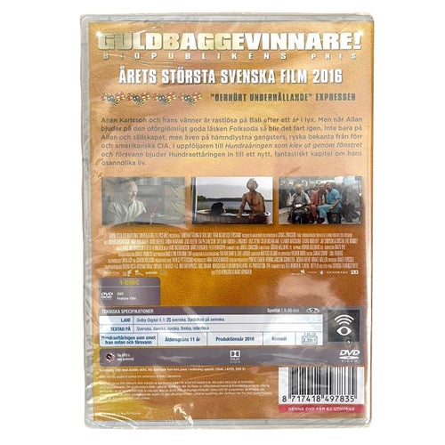 Hundra Ett Åringen, Inplastad DVD Ny