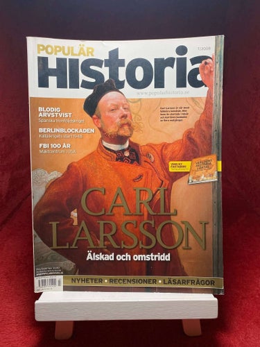 Populärhistoria - Carl Larsson; älskad och omstridd (Nr7/2008)