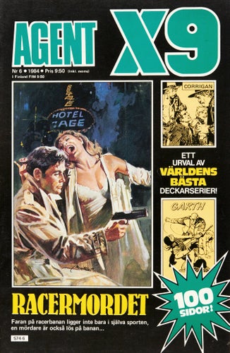 Agent X9 Serietidning 1984 nr 6 (Oläst arkivex)