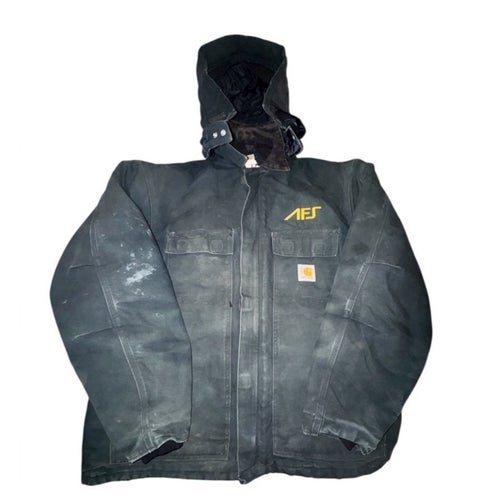Sold As-is | 00s | Carhartt | C03 | BLK | arctic coat | 2008 | quilted lining