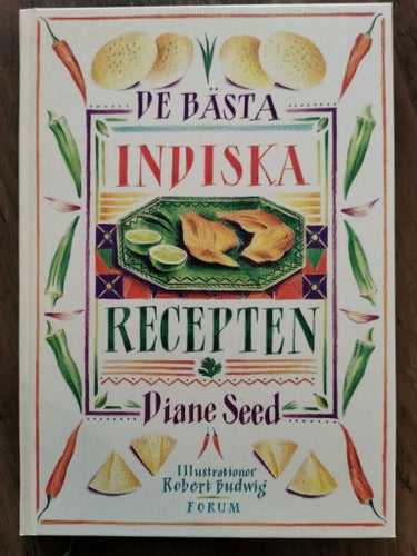 Kokbokspaket: "De Bästa Indiska Recepten" av Diane Seed, "Schücks Sommarmat" av