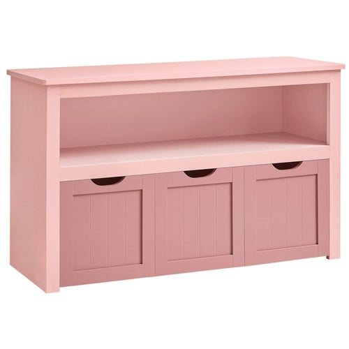 VASAGLE Toy Storage for Kids, Kids Storage Unit, Storage Cabinet with LHS380C02