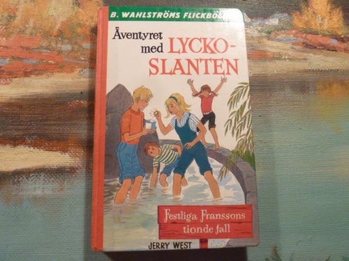 ÄVENTYRET MED LYCKOSLANTEN, J. WEST, 1976,  POCKET, BÖCKER